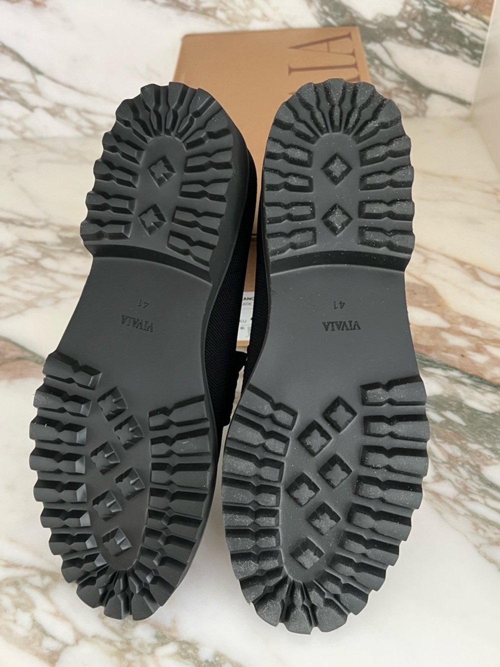 NEW IN BOX Vivaia Francesca Black Women's Loafers - Picture 9 of 10